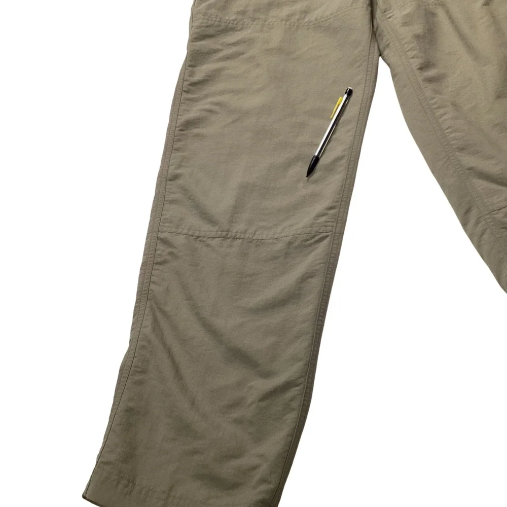 The North Face‎ Mens Khaki Nylon Outdoor Hiking Cargo Pants Size 36